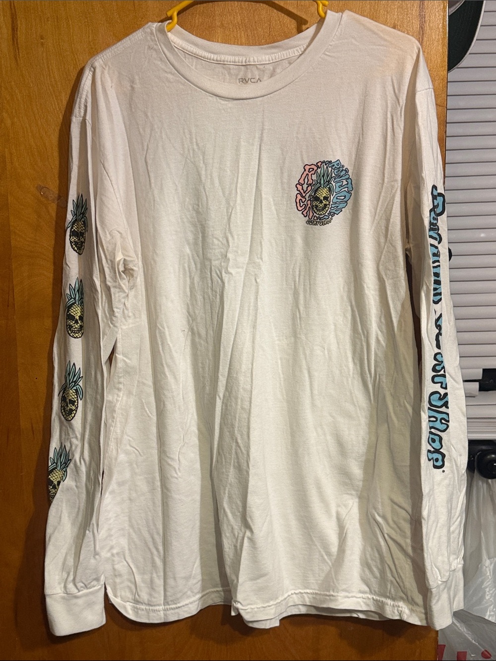 EUC* Rvca X Ron Jon Collab shirt sz XL